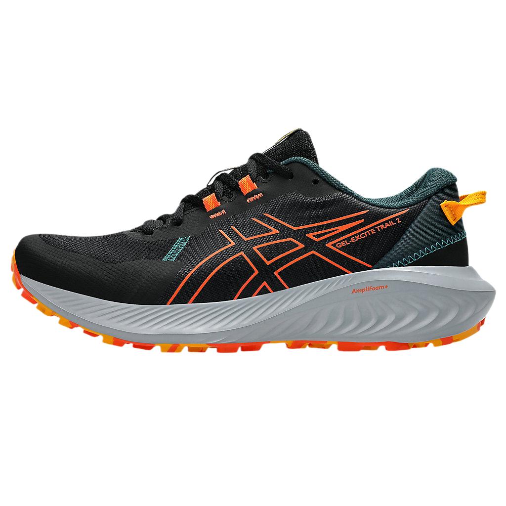 Asics Buty do biegania Gel-Excite Trail 2 Wszechstronna amortyzacja Niskoprofilowe Buty do biegania Męskie Buty do biegania Czarne 1011B594-002