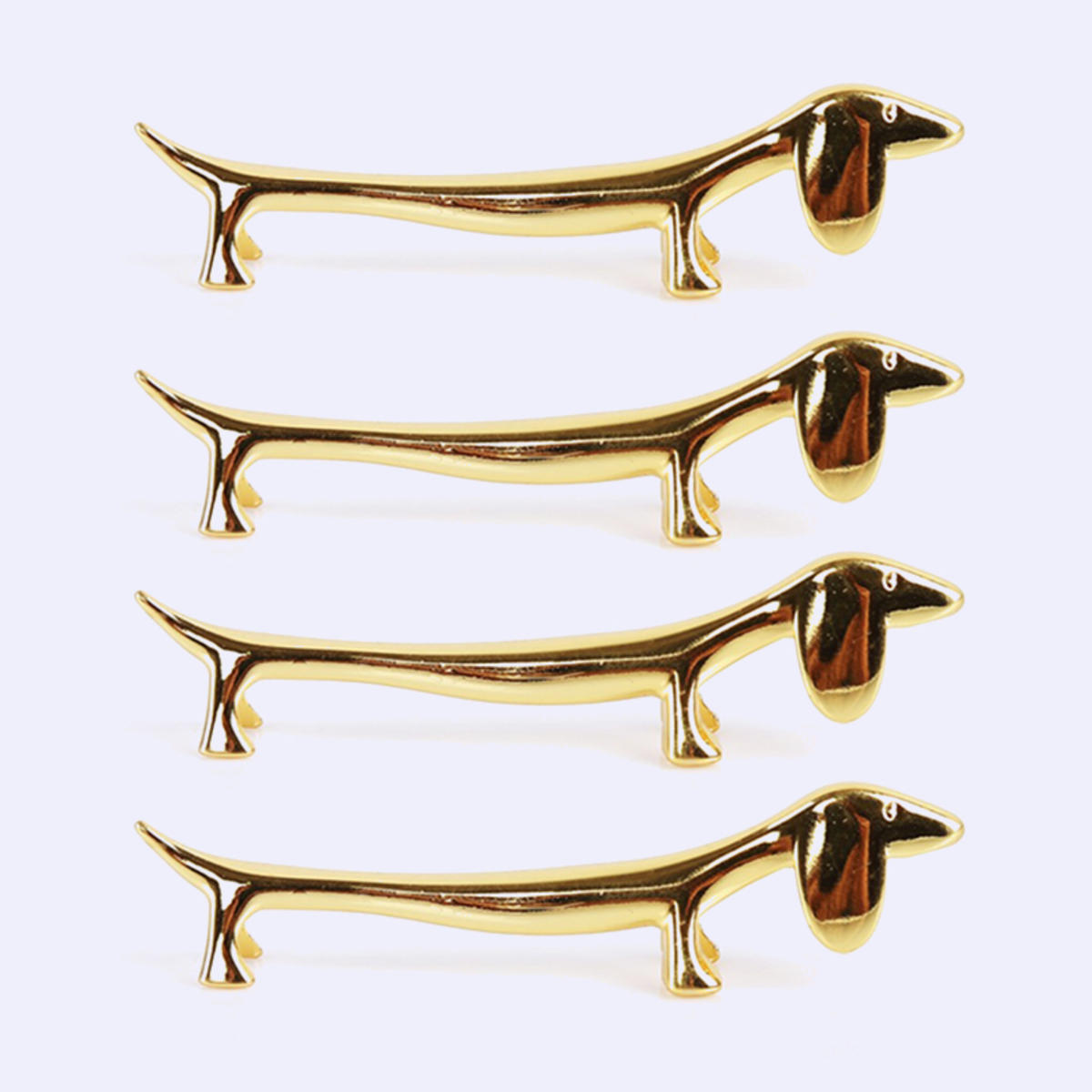 

Кухонный держатель для столовых приборов, подставка для палочек в виде оленя, держатель для палочек из цинкового сплава, подставка для ложки, держатель для вилок, держатель для столовых приборов dog 4pcs золотой