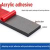 Self-Adhesive Double-Sided Anti-Slip Rubber Pad & Shock-Absorbing Buffer Strip for Glass Sealing
