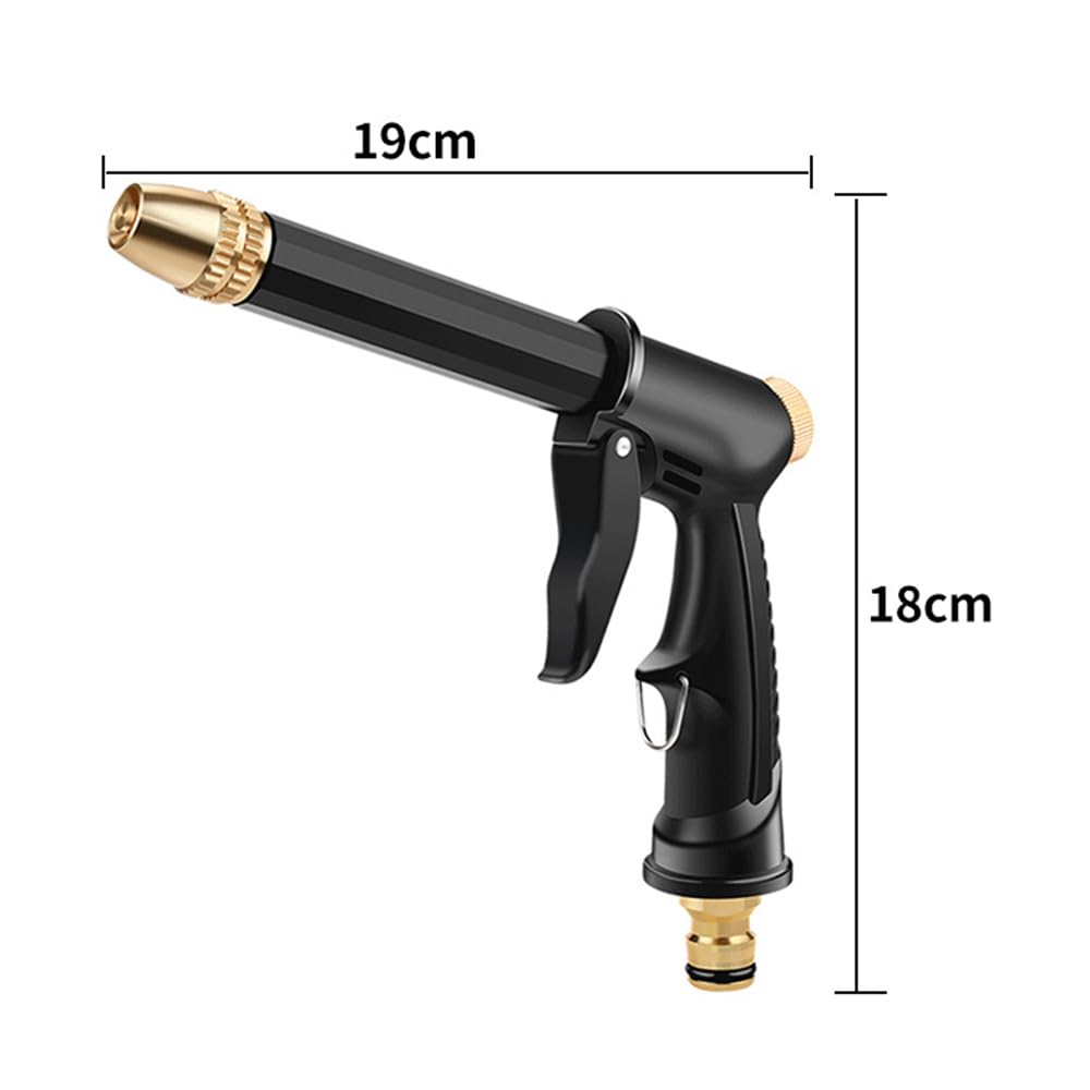 EZ HOSE 3x Expandable Car Wash Lightweight and Easy To Powerful Water Expandable Garden Hose for Car Outdoor and Yard Expands Up To Hose, Store,