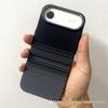 LUXO Magnetic Carbon Fiber iPhone 17 Air Case: Kevlar Texture Hard Shell for Men & Women