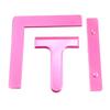 3-Piece Set Dot Drill Alignment Art Tool Diamond Painting Alignment Ruler Suitable for Craft Enthusiasts and Beginners