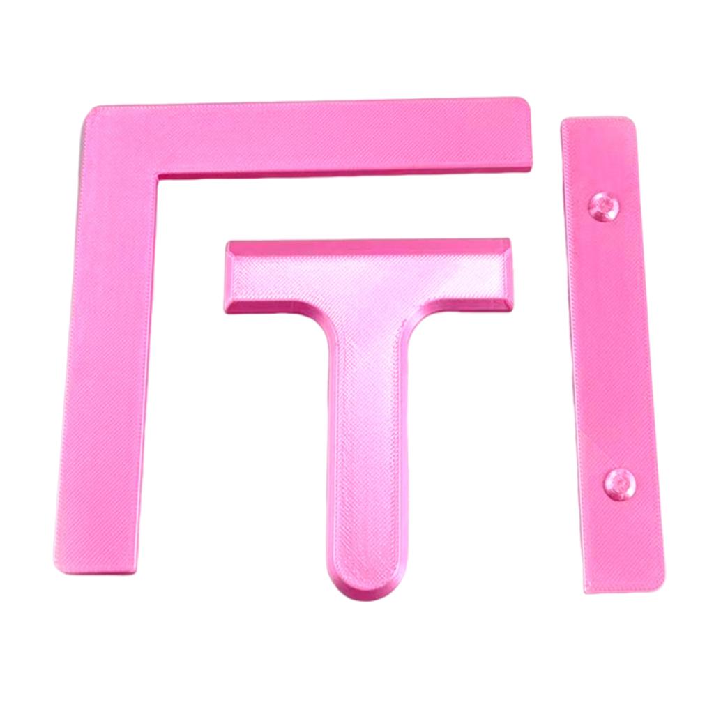 3-Piece Set Dot Drill Alignment Art Tool Diamond Painting Alignment Ruler Suitable for Craft Enthusiasts and Beginners