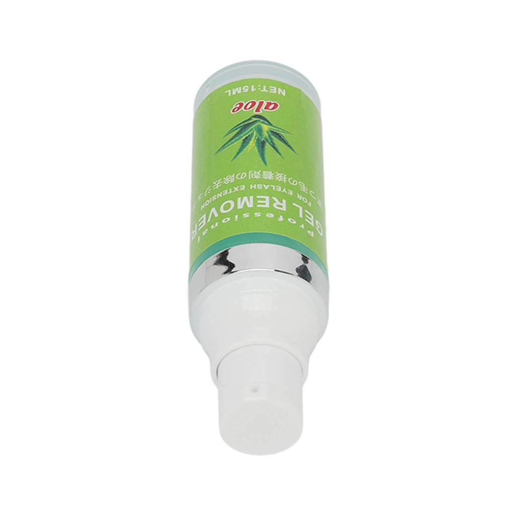 Eyelash Extension Glue Remover Gel Fragrance Skin Friendly Lash Glue Remover Cream 15ml Aloe Vera