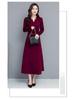Elegant Women's Spring/Autumn Long Sleeve Wide-Leg Dress