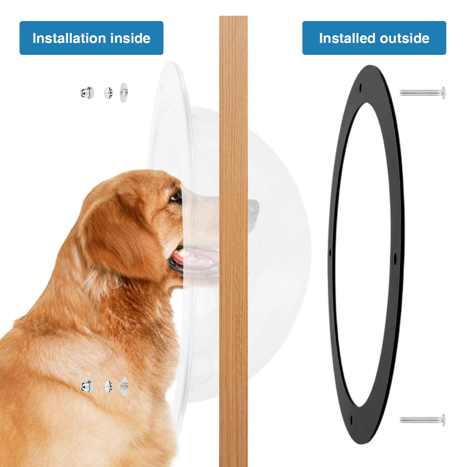 

Acrylic Dome Dog Porthole Window Clear View Pet Peek Window Dog Window for Doggie/Cat/Horse Outside Playground Garden China Mainland