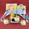 Shuibei Hot-Selling 999 Pure Gold Cartoon Keychain Pendant for Mobile Phones