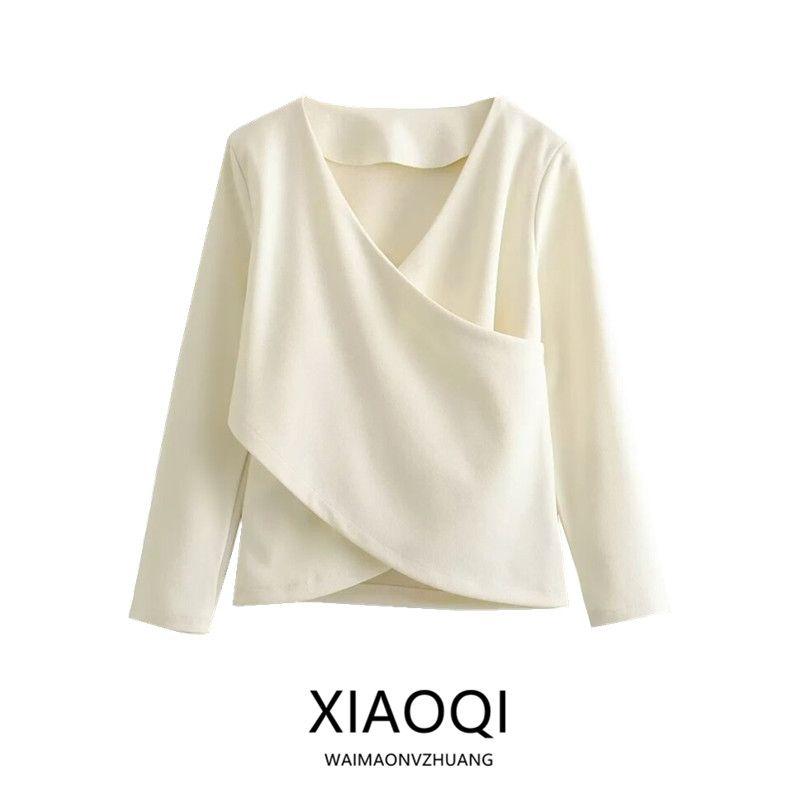 Fashion Style 2024 Spring New Women's Clothing Stylish Fashion Soft Double Breasted Tops 0264012 712