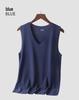 Men's Quick-Drying Slim Fit V-Neck Mesh Ice Silk Summer Tank Top