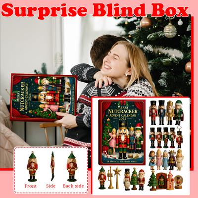 2D Plane Box 24 Double-sided Printing Pendant Countdown Calendar 24-day Christmas Advent Calendar Acrylic Plane Pendant Blindbox