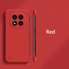 Custodia Rigida Opaca Senza Bordi Sottile Tipo Pelle On Per Xiaomi Redmi Note 14 Pro Plus Note14Pro+ G Resistente agli Urti Coque