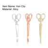 1 ks Dívčí klip Lehká Pevná konstrukce Hladký povrch Klip na zachytávání vlasů na dárky