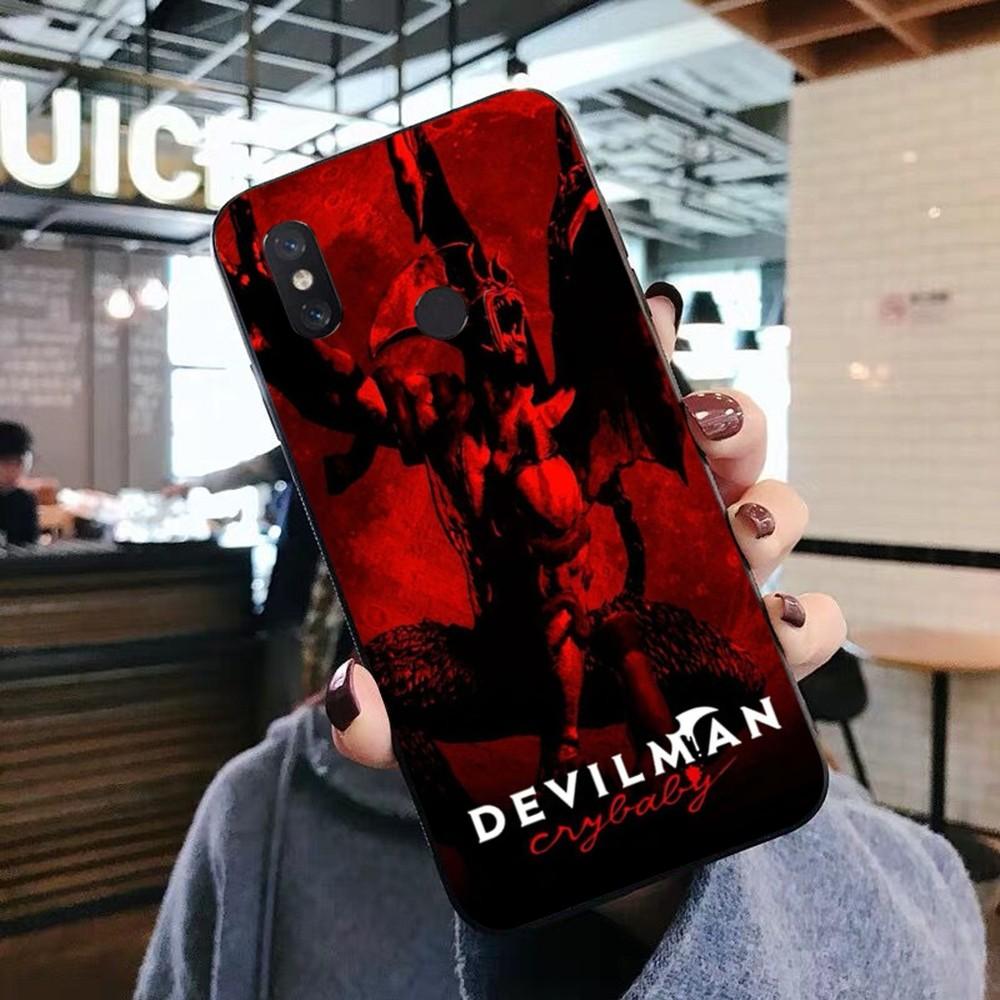 Anime D-Devilman C-Crybaby Phone Case For Xiaomi Mi 5X 8 9 10 11 12 Lite Pro 10T PocoX3pro PocoM3 Note 10 Pro Lite