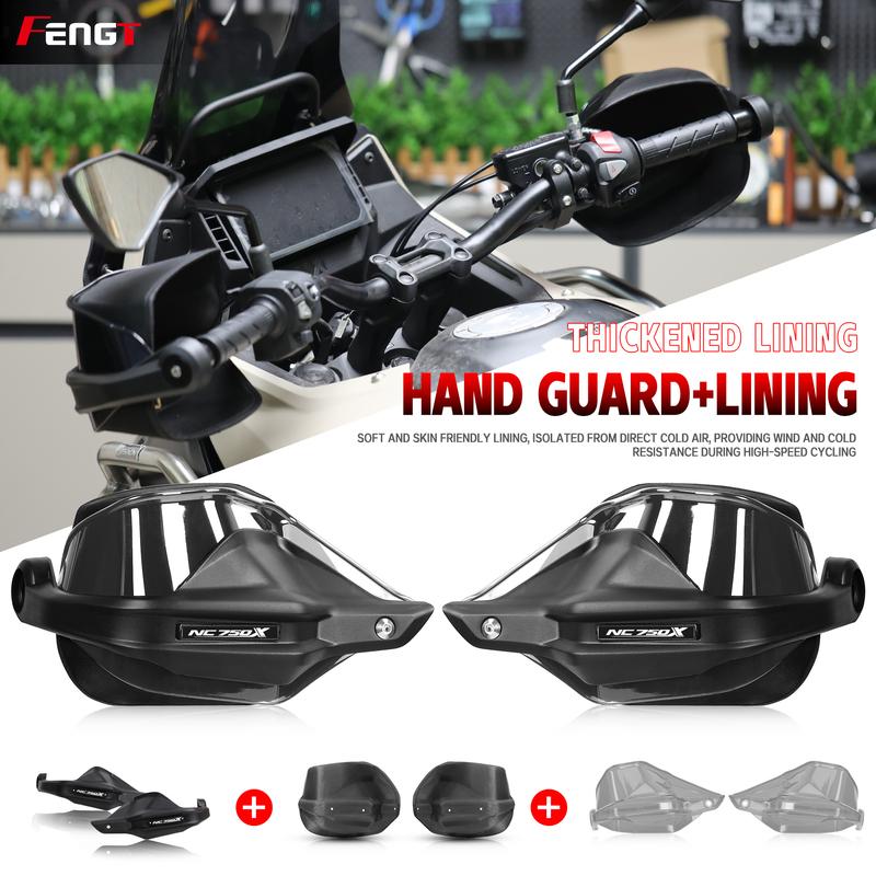 For HONDA NC750X DCT 2013-2026 Motorcycle Handle Handguard Windshield Hand Shield Guard Protector Handlebar Guards NC 750X
