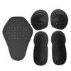 Set di 5 Pezzi Protezioni Rimovibili per Spalle, Gomiti e Schiena per Moto Protezione Integrata per Corsa Moto Accessori Moto