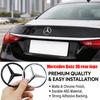 XUY2 Mercedes Benz Trunk Accessories ABS Car Rear Decal Trunk Emblem Sticker For W204 W205 W222 W205 W177 W212 W213 X253 W203 W176