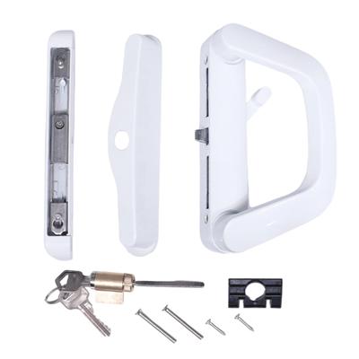 Single Cylinder Steel Door Handle Set Includes Installation Screws For Safety