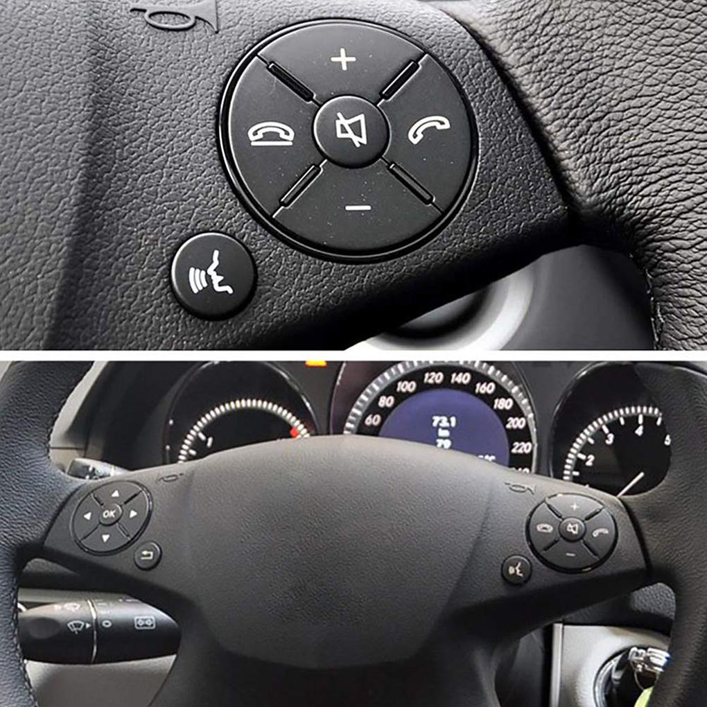 Replacement For C/E/GLK Class W204/W212/W207 1 Pair Left Right Steering Wheel Control Multifunction Button