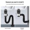 Anti-odor Leak-proof Drain Stopper for Washbasin Countertops - Space-saving Basin Accessory