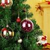 DIY Christmas Decor Clear Plastic Fillable Baubles for Personalized Ornaments