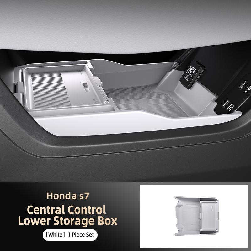 For HONDA S7 2025 Storage Box Center Armrest Hidden Box Cup Holder Organizer Interior Accessories