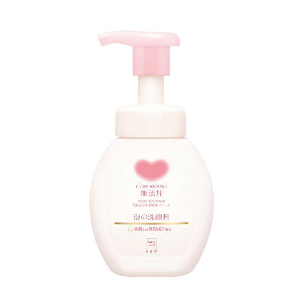Cow Brand Milk Soap Additive-free Foaming Facial Cleanser with Pump 160mL