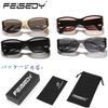 Feisedy Sunglasses for Men and UV400 Perfect for B1173 Women, Protection, Stylish, Driving, Commuting, Shopping, Travel, Unisex,