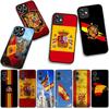 Cover for OPPO A54 A40 A60 A80 A18 A16 A17 A38 A78 A79 A57 A55 A3 Pro A96 A15 A12 Phone Case Spain Flag