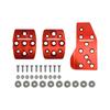 Monster Sport Red Aluminum Sports Driving Pedal Cover for Swift Sport ZC31S MT Vehicle