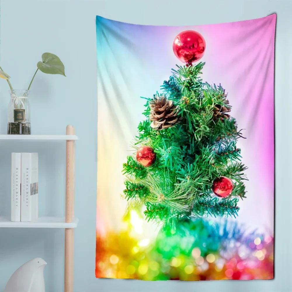 Christmas Tree Tapestry Bedroom Living Room Home Wall Decoration