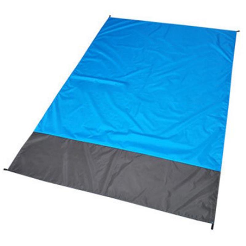 Beach Blanket Waterproof Outdoor Camping Pocket Folding Portable Lightweight Picnic Mat 210x200cm