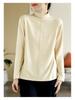 Women's Double-Sided Plush Splicing High-Collar Base Layer Shirt - Autumn/Winter Fashion Top