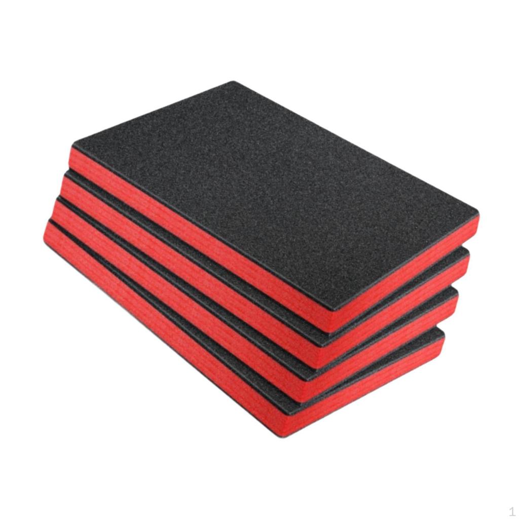 4pcs Package Foam Inserts Reusable Portable for Tablet