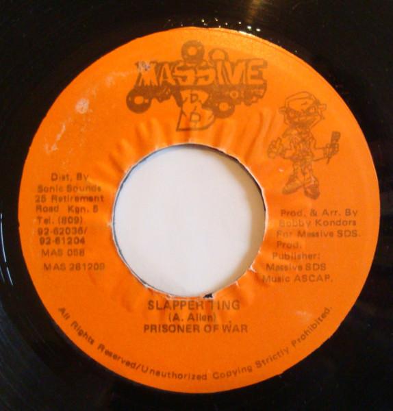 

7inch Record PRISONER OF WAR Slapper Ting NONE Massive B Jamaica Reggae Ska Dub Used