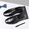 Men's Patent Leather Business Casual Formal Wear Korean Version Of The British Pointed Men's Leather Shoes