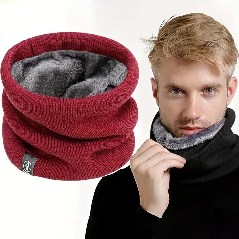 Outdoor Sports Knitted Balaclava Gaiter Windproof Neck Warmer Ski Face Cover Men Women Cold Weather Thermal Essential