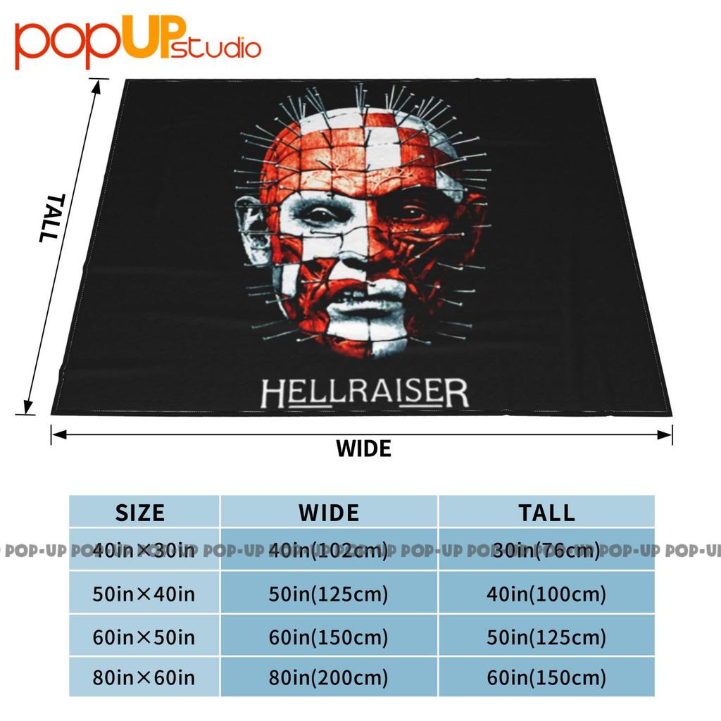 Hellraiser Ultra-Soft Blanket Quilt Winter Sofa Cover Bed Covers