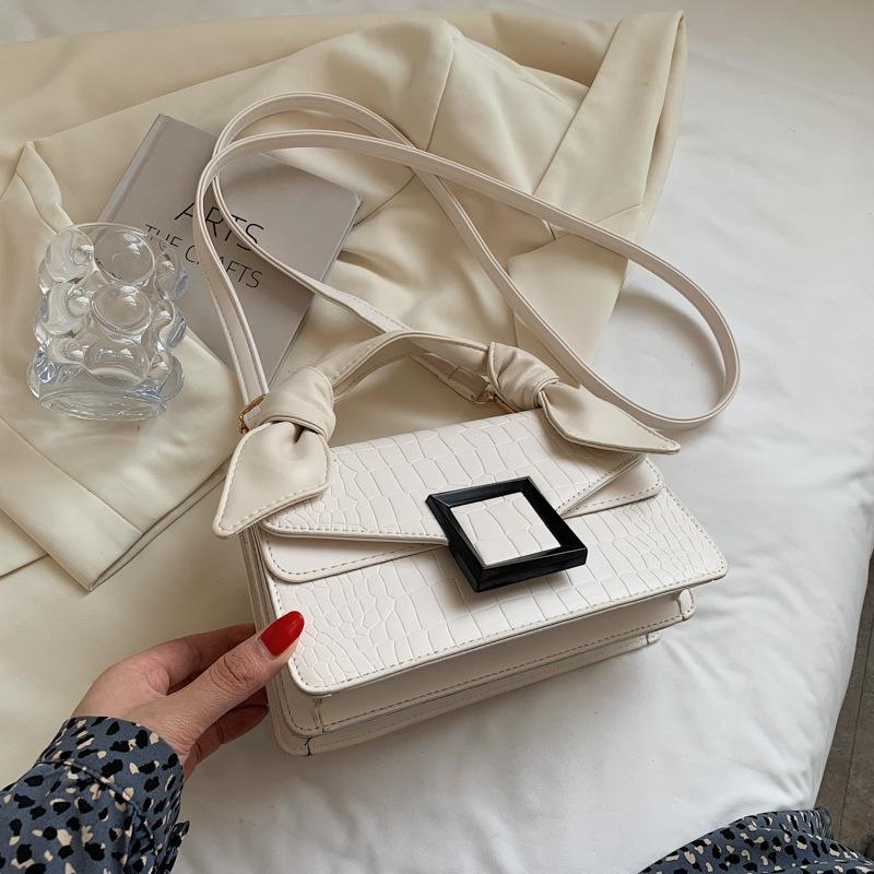Tasche Damen Sommer Handtasche Tasche Ein Schulter Damen Tasche Mode Umhängetasche Schlicht Ausländischer Stil Kleine Quadratische Tasche
