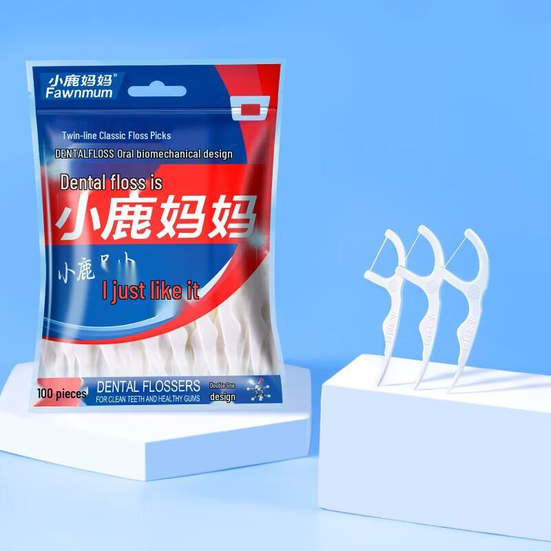 

Fawnum Double Line Dental Floss Sticks