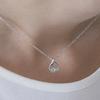 Used [4] Eternal silver necklace