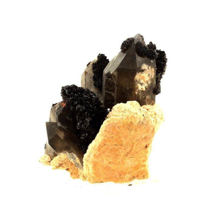 Pierres et Minéraux. Goethite, Quartz Fumé. 5628.0 ct. Lakeview Load Claim, Park Co., Colorado, USA.