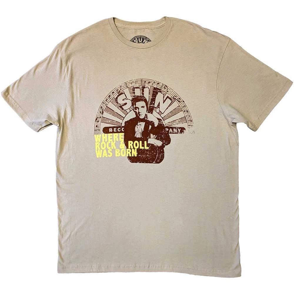 Sun Records Elvis Where RR Was Born Unisexs TShirt Unisexs L