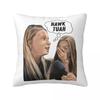 Hawk Tuah 24 Square Pillow Covers Polyester Room Cushion Case Cool Throw Pillow Case 4545