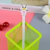 Rientro a scuola stagione 10 pezzi penna gel orsetto cartone animato 0,5 mm cancelleria creativa per l'apprendimento penna a base d'acqua scrittura carina penna firma ufficio