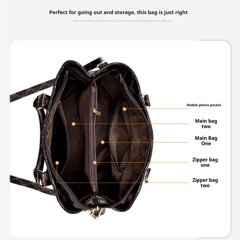 Single Shoulder Messenger Bag Atmospheric Ladies New Foreign Trade Versatile Fashion Versatile Bag