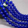 Calcedonio Blu Reale Perline Sciolte Fai da Te Bracciale Collana Perline per Gioielli