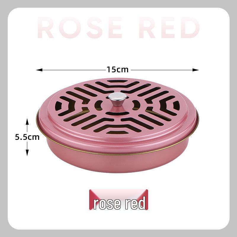 

Портативный нержавеющий огнеупорный держатель для москитных спиралей - Идеально подходит для летней рыбалки на открытом воздухе и домашнего использования