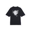 Nike Men's Jordan Dri-FIT Zion Basketball Sports Printing Knit Round Neck Short Sleeve Black T-Shirt DH0593-010