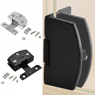 Glass Door Hinge Zinc Alloy Cupboard Countertop Cabinet Gate Furniture