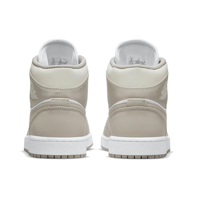 Air Jordan 1 Mid 'College Grey Linen' Jordan 554724-082